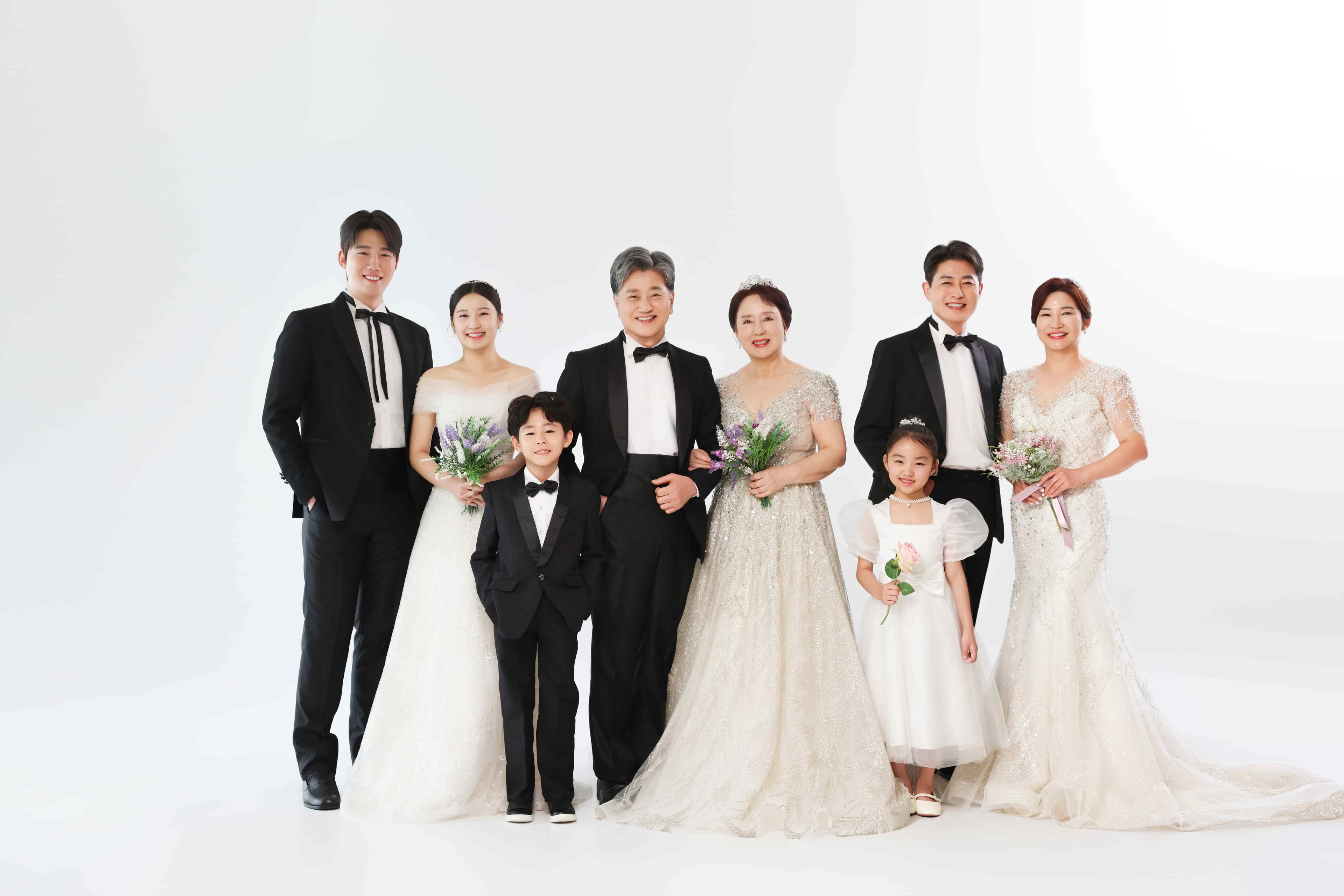 드레스 가족사진 7 - family 카테고리 촬영 사진