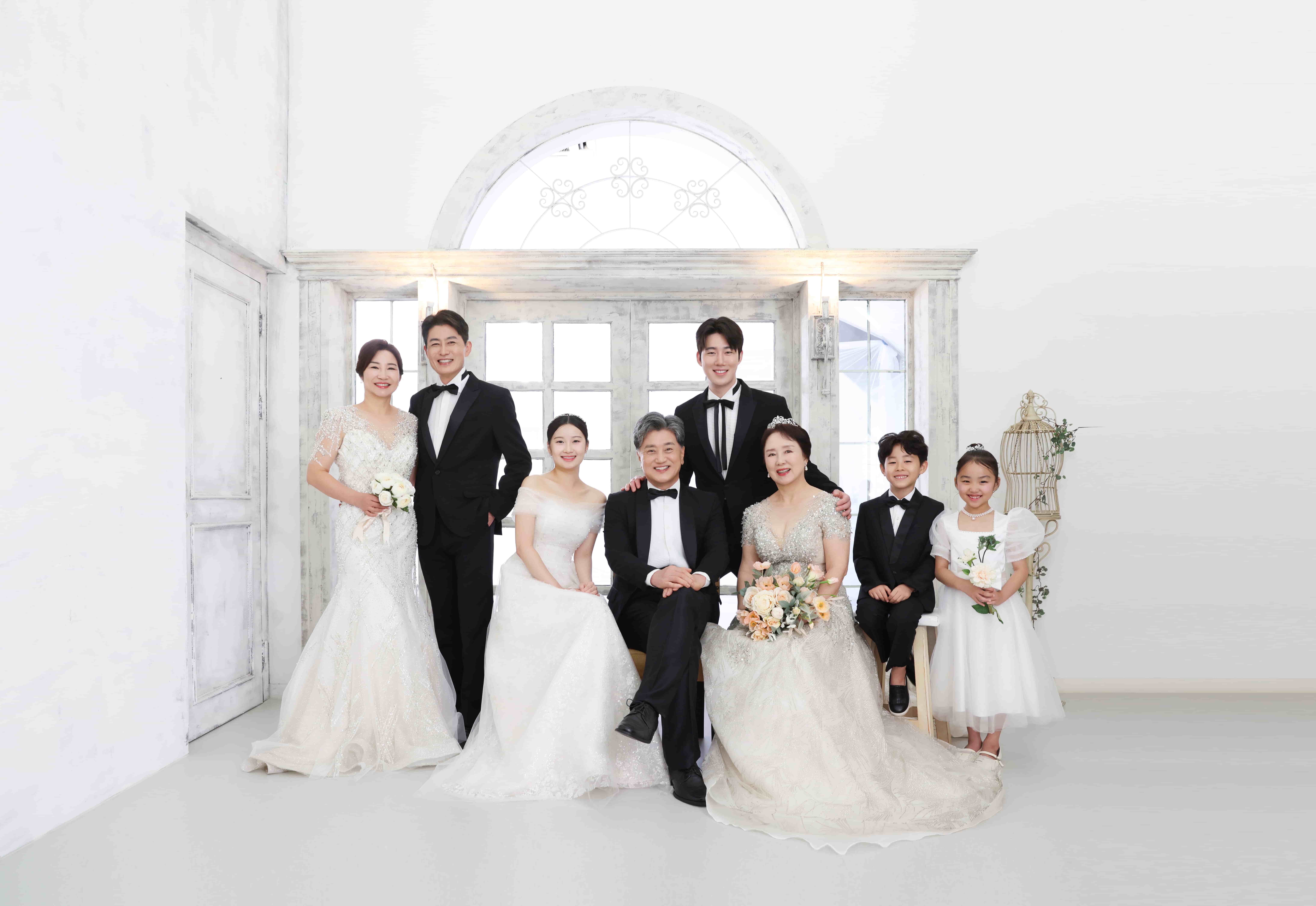 드레스 가족사진 9 - family 카테고리 촬영 사진